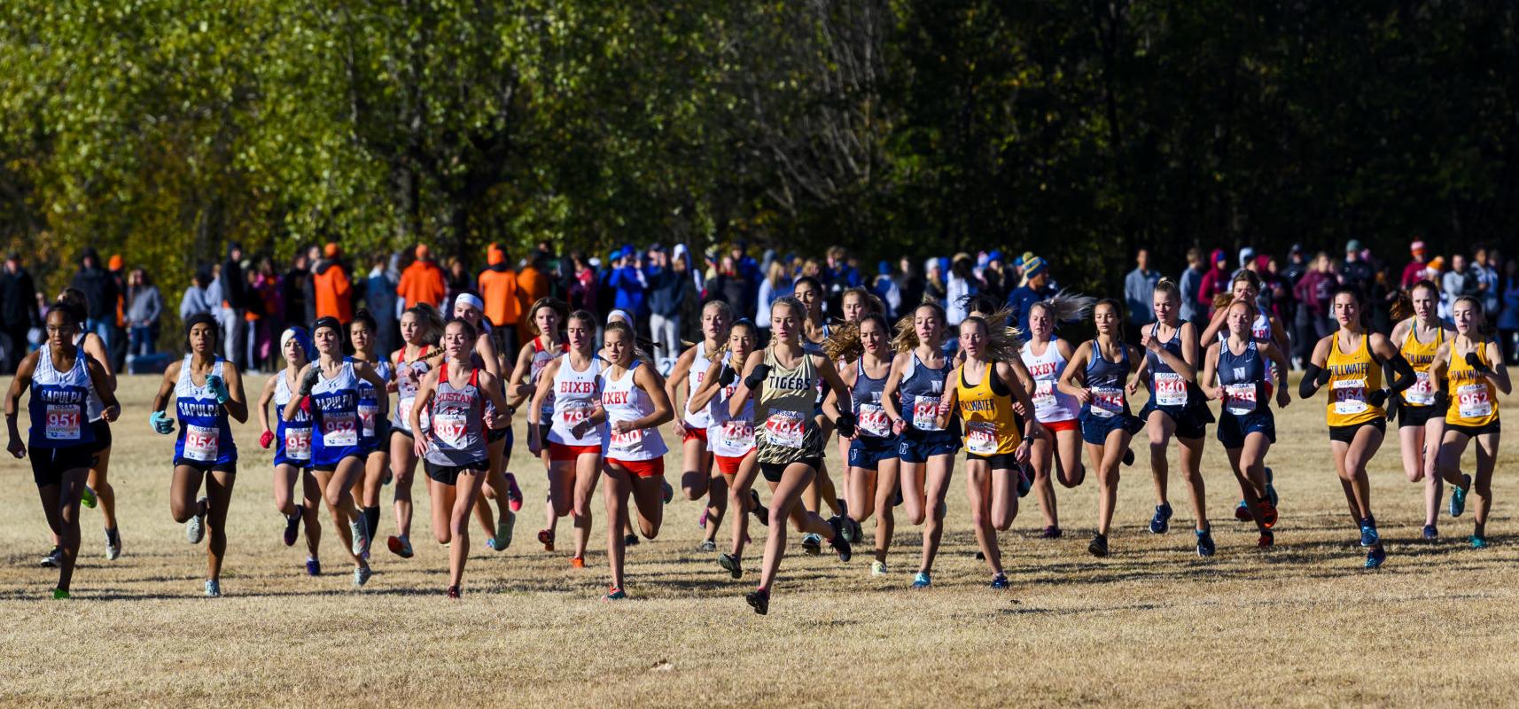 6A/5A state cross country meet at Edmond Santa Fe
